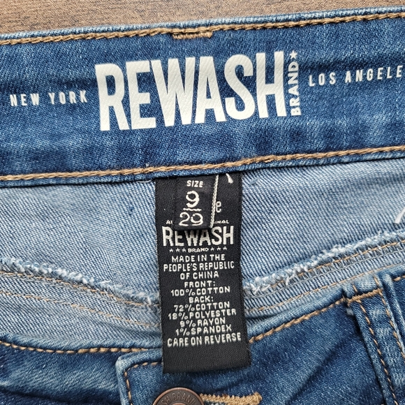 Denim Jean Skirt by Rewash Size 9 - Picture 4 of 5
